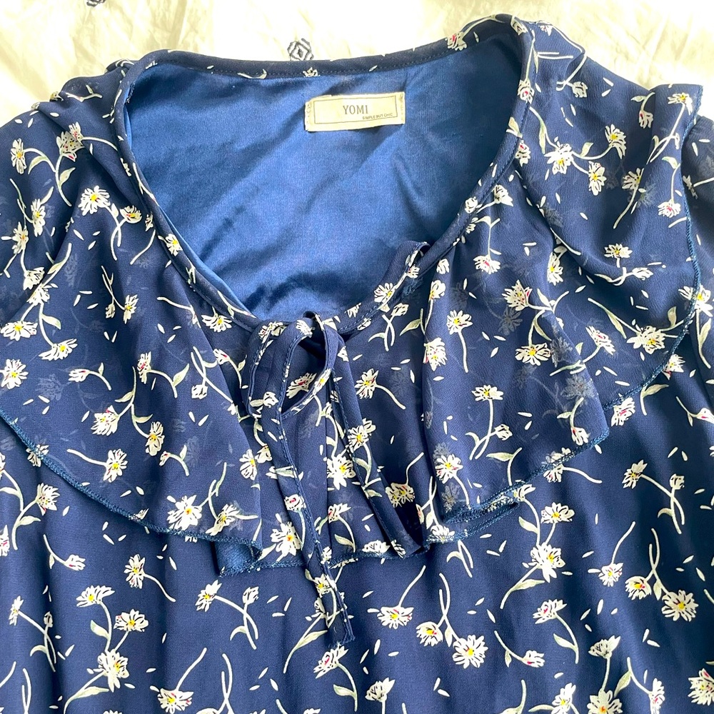 Short sleeve mini dress